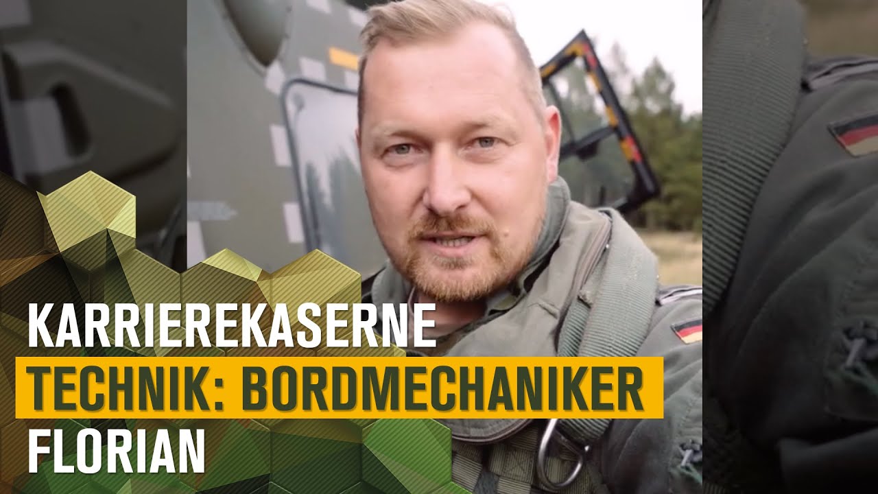 Bordmechaniker Florian | KarriereKaserne Technik