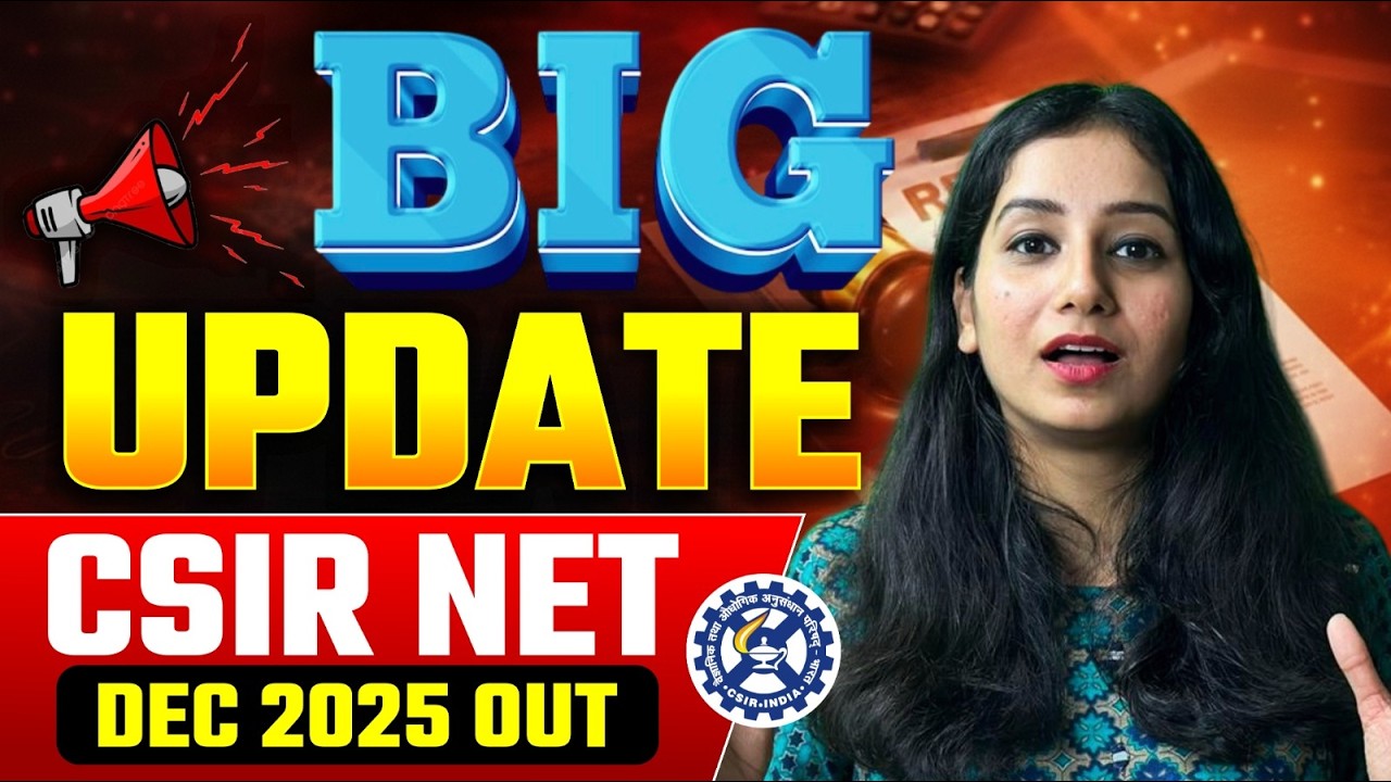 Finally Released! CSIR NET December 2025 Result — Are You Qualified?