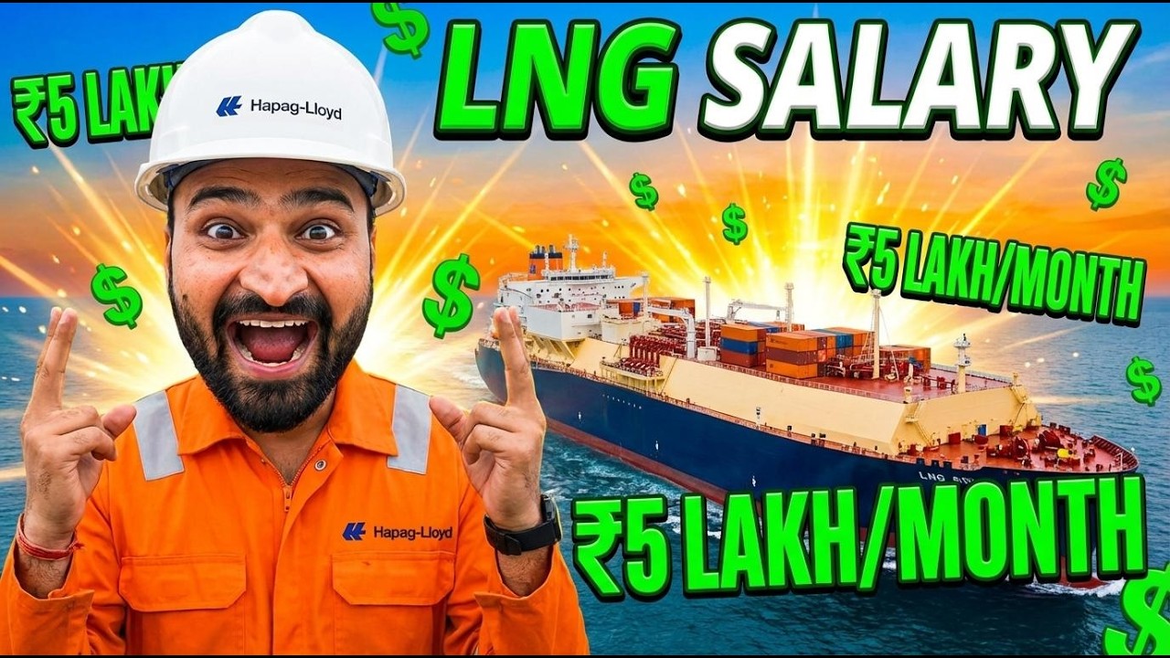 LNG Ship Jobs Pay THIS Much? | Salary, Courses & Requirements #merchantnavy