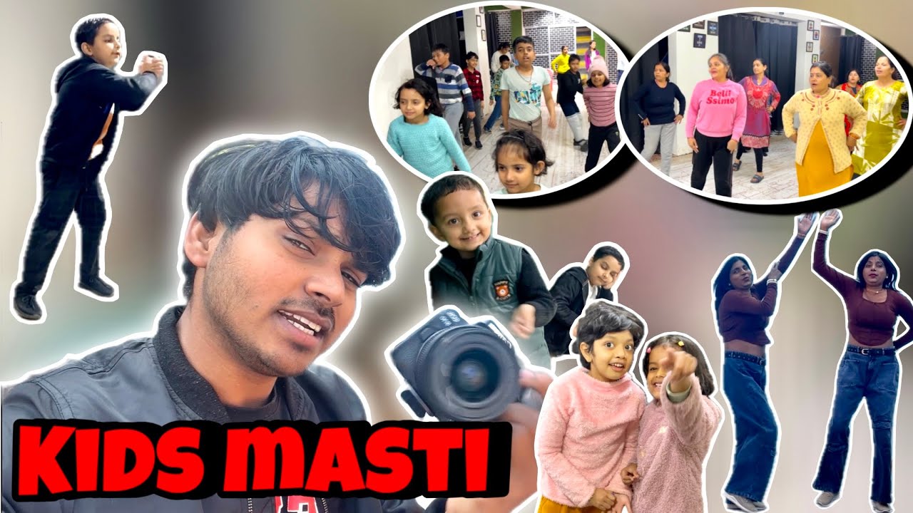 😂 Bachchon Ka Full Comedy Dhamaka #vlogger #dance #dailyvlog 