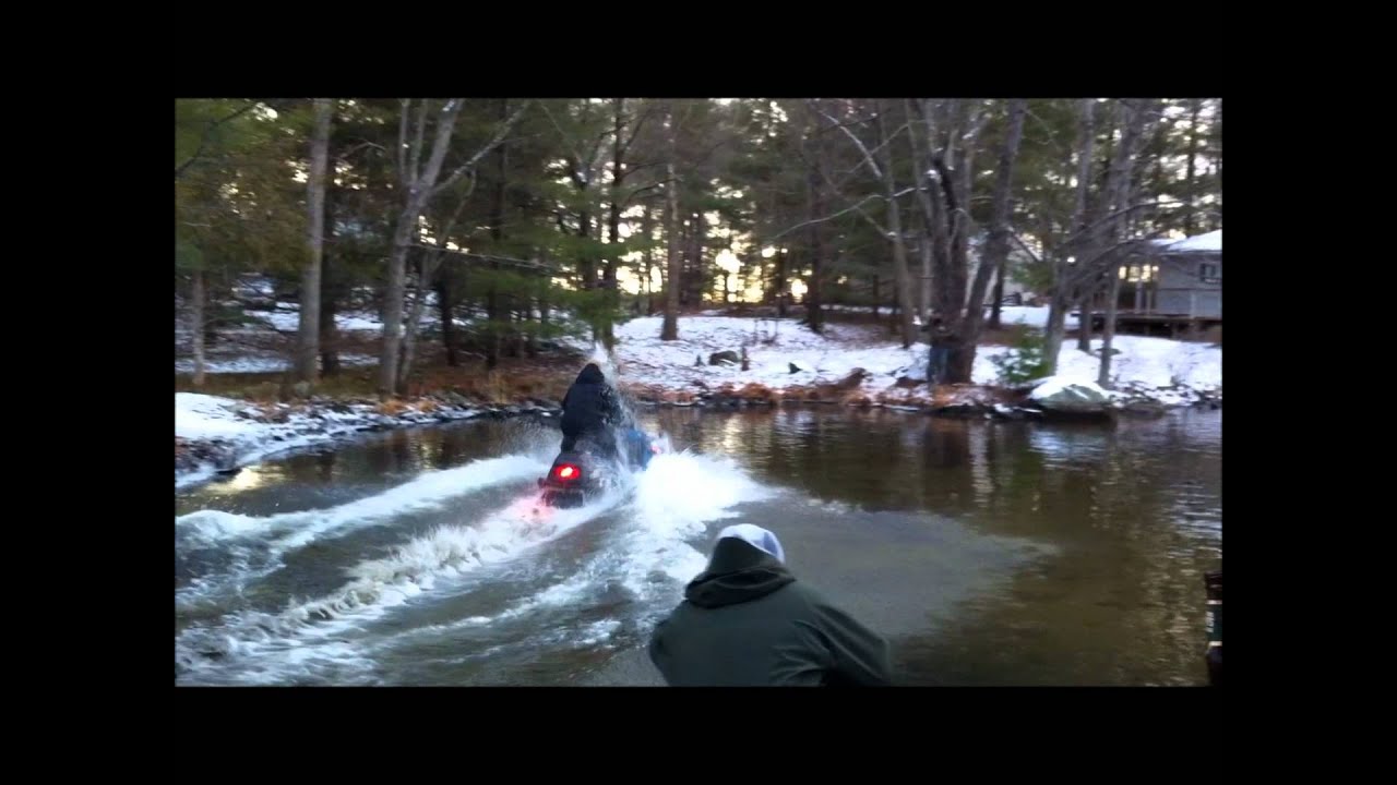 Snowmobiling: Drunken Redneck Style