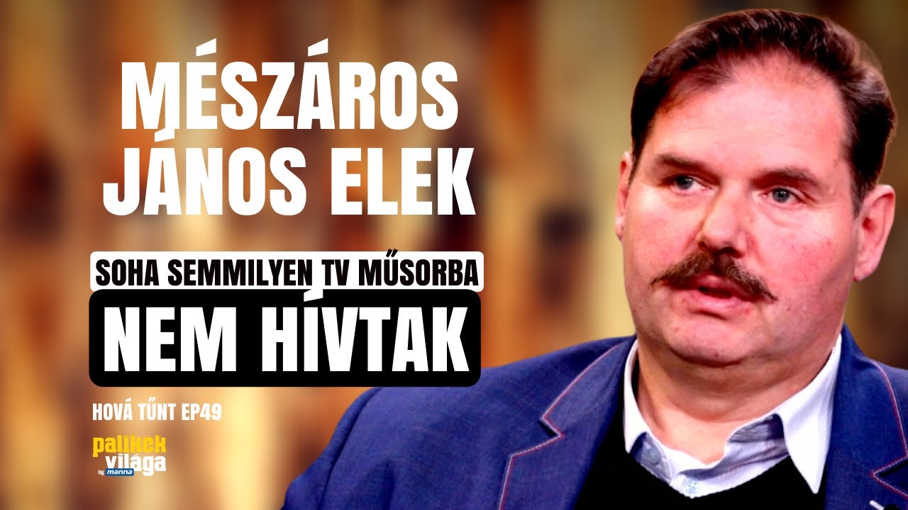 MÉSZÁROS JÁNOS ELEK: NEM HÍVTAK SOHA TV MŰSOROKBA / Hová tűnt? / Palikék Világa by Manna
