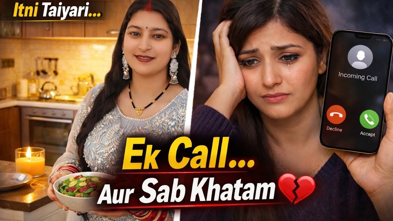 Pyaar Se Dinner Banaya… Aur Dil Toot Gaya 💔 Healthy Dinner + Surprise… Aur Phir 😢