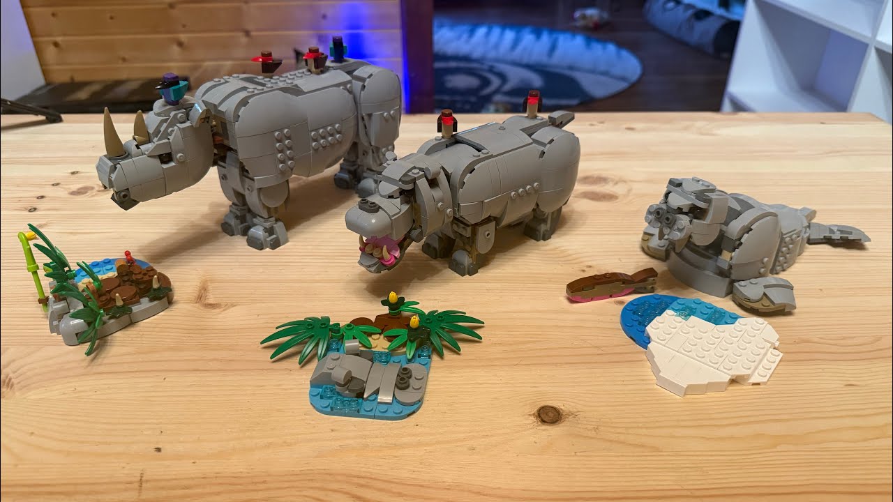 Lego Creator 3 in 1 Majestic Rhino 31171