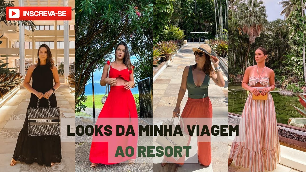LOOKS DA SEMANA NO RESORT DE LUXO!!