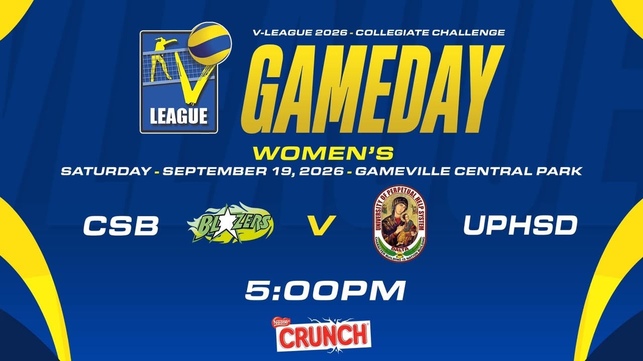 CSB vs. UPHSD | Preliminaries | 2026 Women's V-League: Metro Manila Division