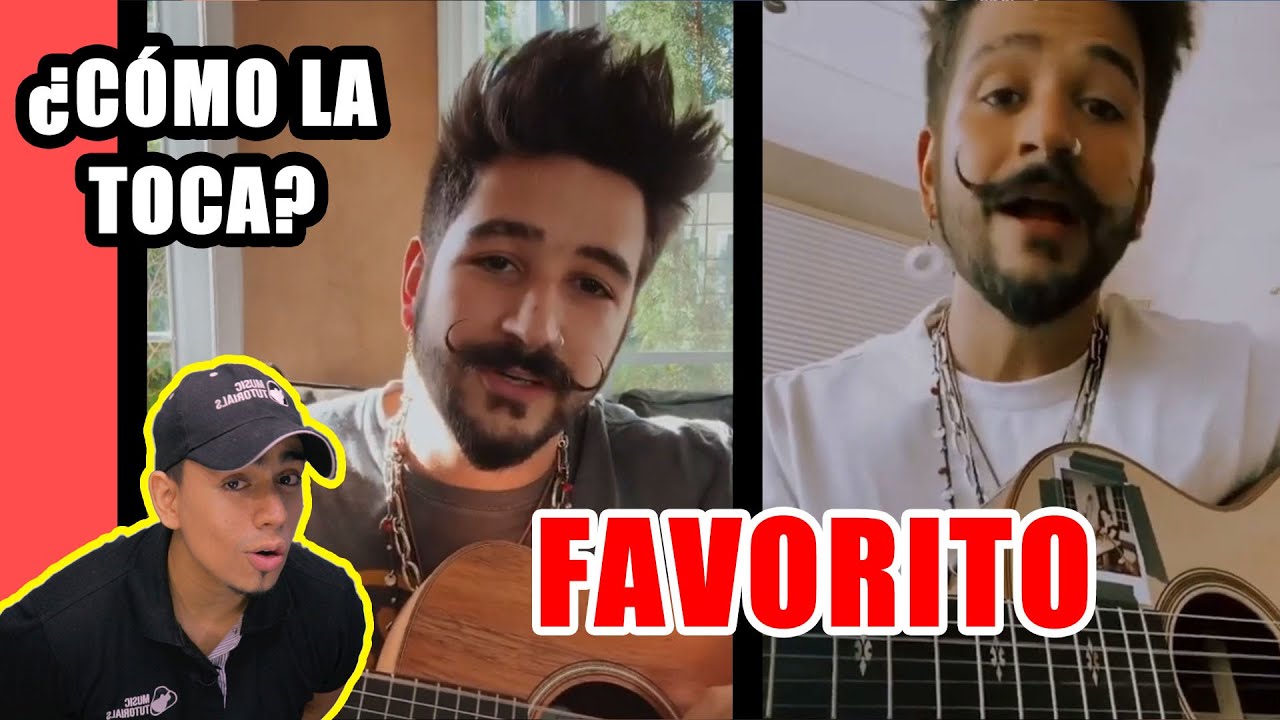 ¿Cómo la toca? FAVORITO - CAMILO (Acústico Instagram) Tutorial ACORDES