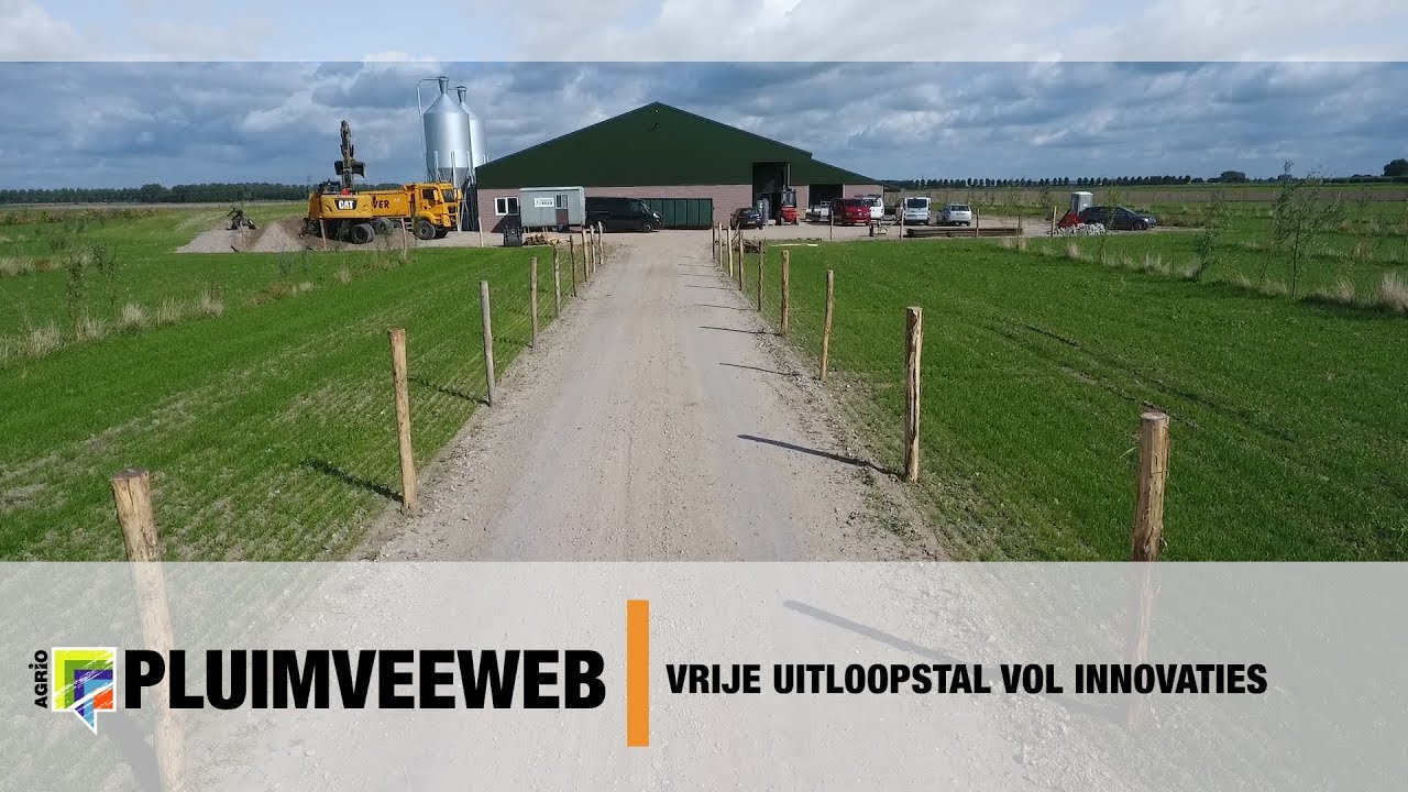 Vrije uitloopstal vol innovaties