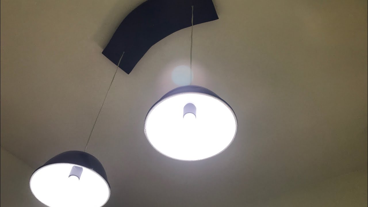 DIY//ComoFazer Luminária pendentes para Sala de jantar ou Cozinha feitas com(BaciasPlasticas)