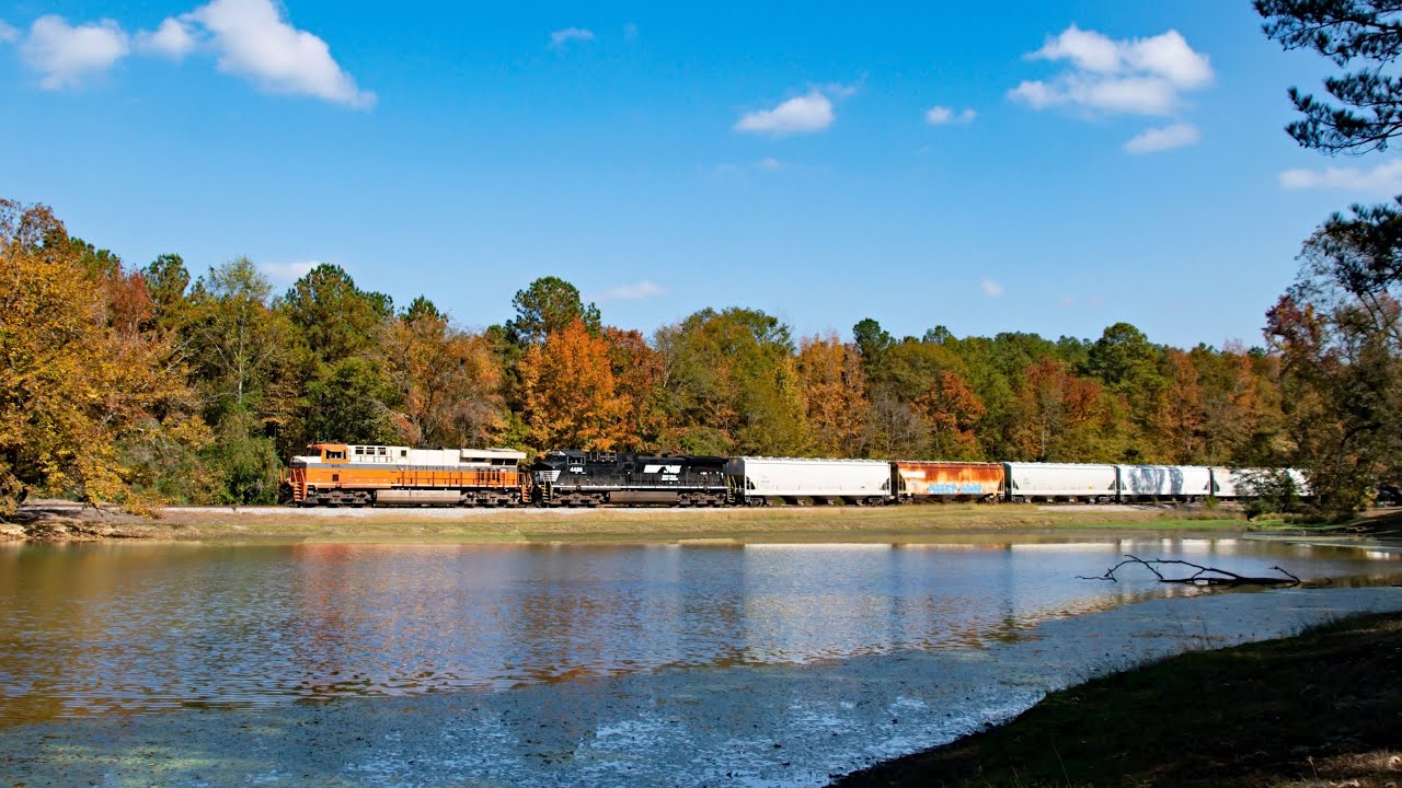 [4K60]: End of 2024 Railfanning in Alabama! Heritage Units, Foreign Power & More! 10-12/2024