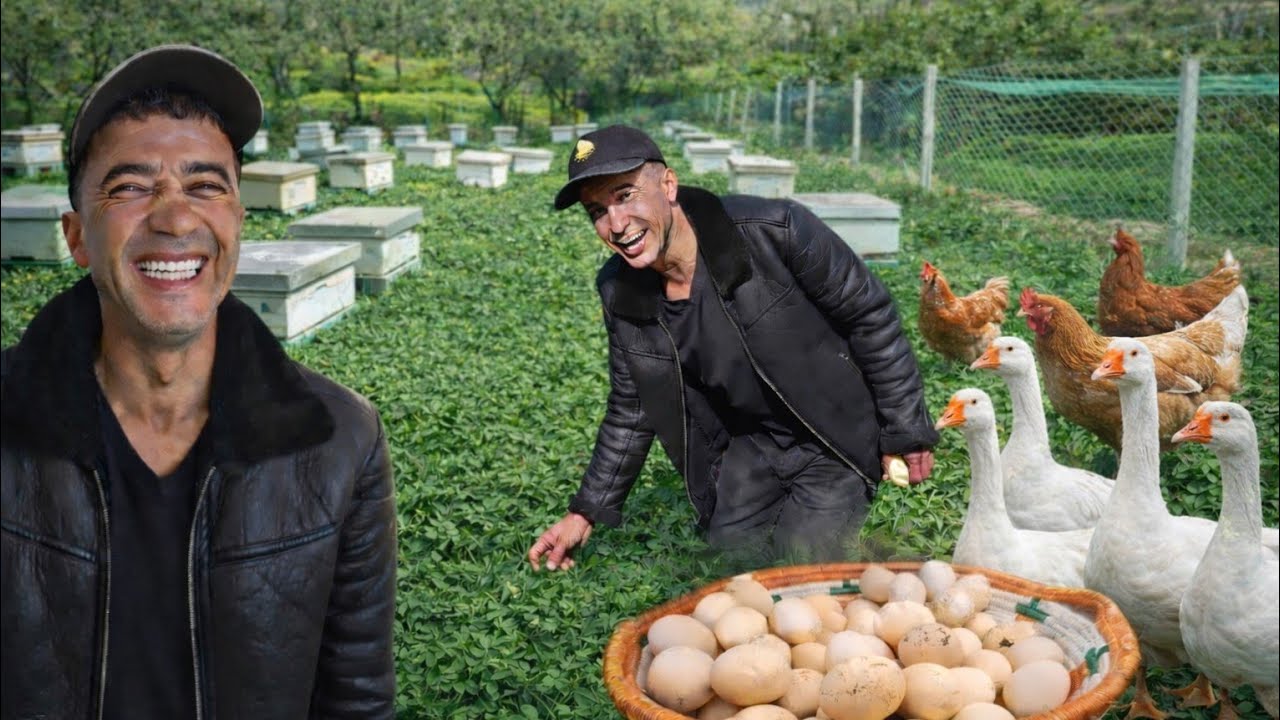 زيارة مزرعة عبد النبي 🐝🍯 شوفوا الأجواء تبارك الله والخيرات لي فيها!