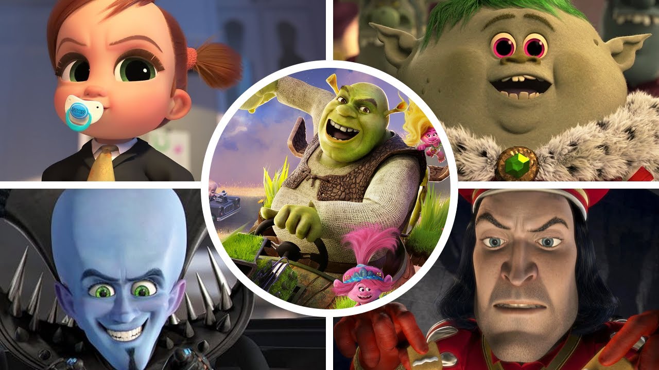 DreamWorks All-Star Kart Racing - All Bosses