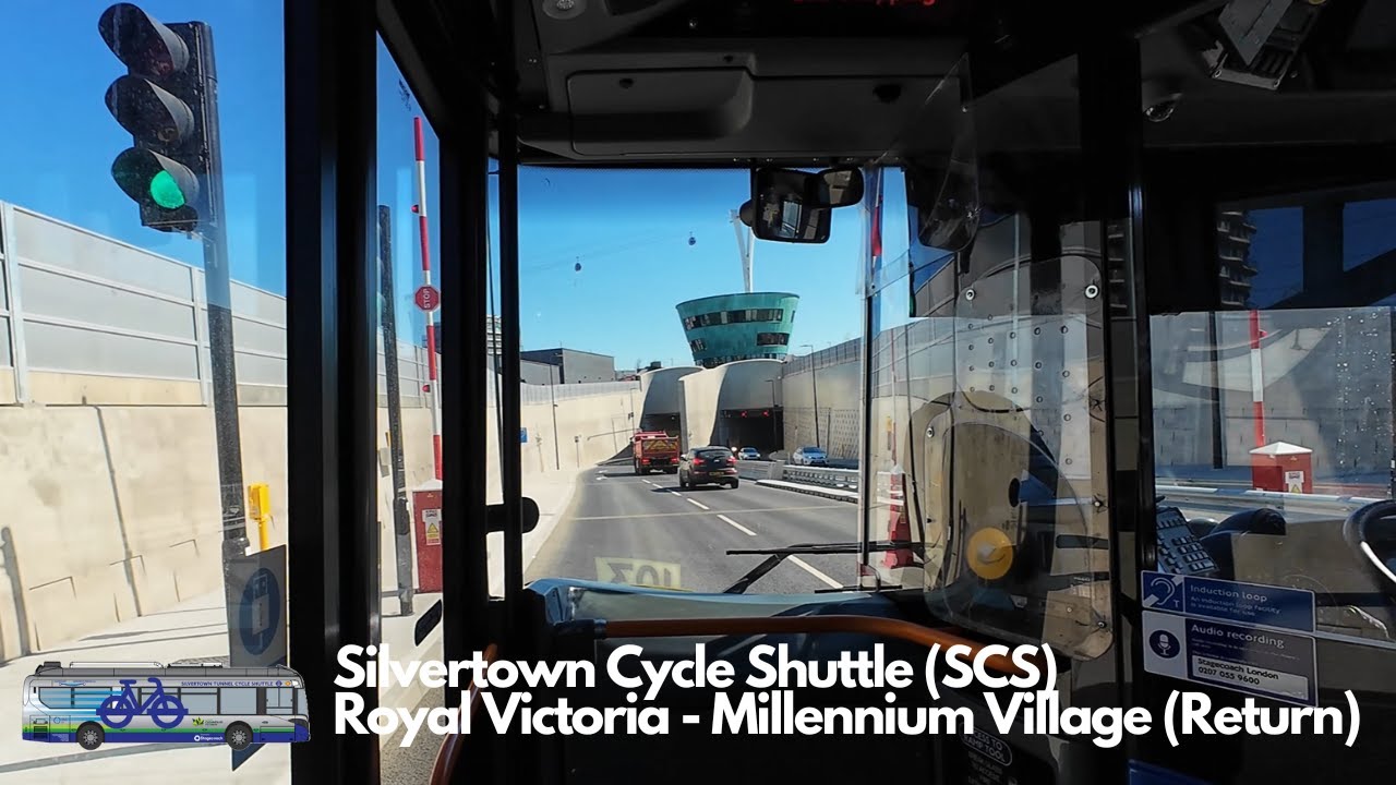 🚌 Silvertown Cycle Shuttle (SCS) Full Return Journey [SILVERTOWN TUNNEL]