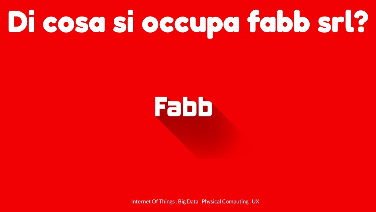 Che cosa fa Fabb srl? Prototipi elettronici!