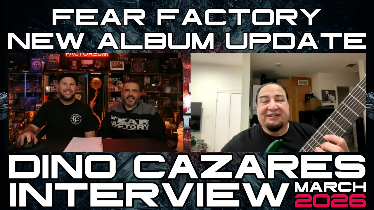 Fear Factory New Album Update - Dino Cazares Interview March 2026