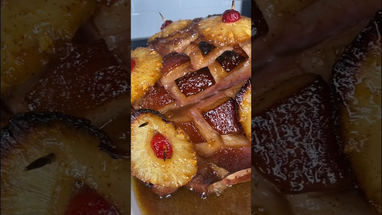 The BEST Thanksgiving Holiday Ham Recipe 