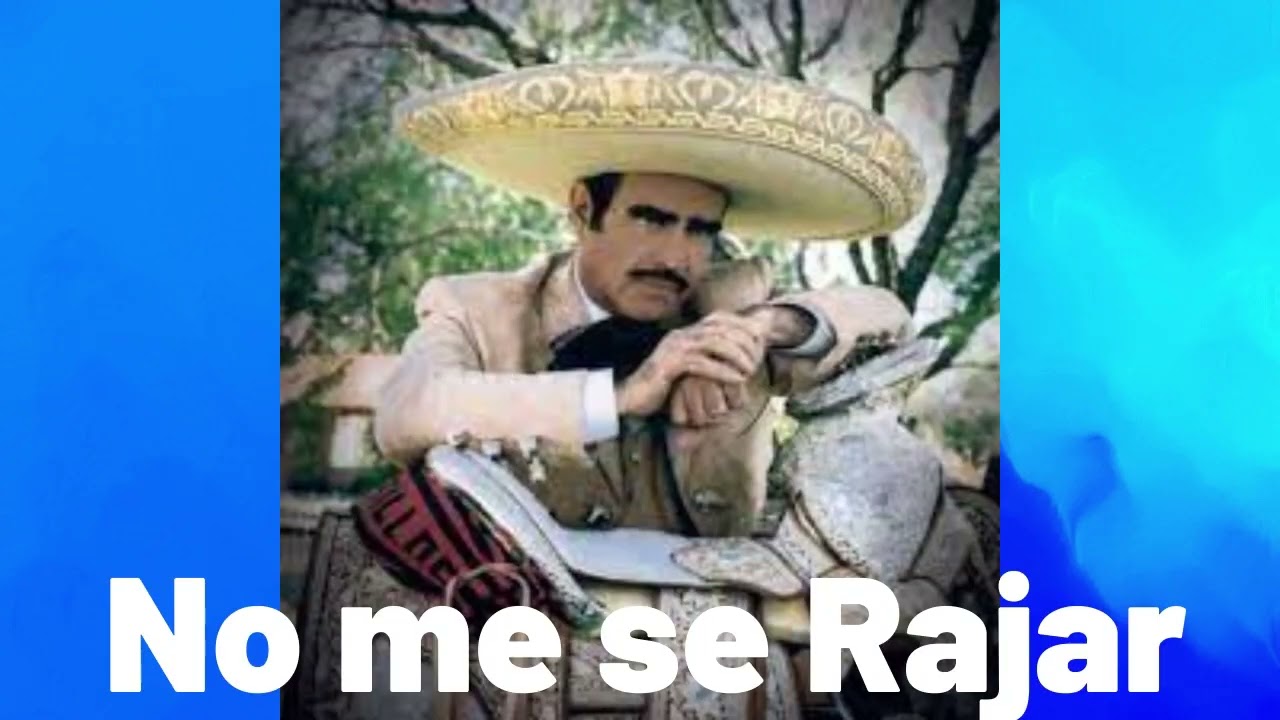 Karaoke  No Me se Rajar  Vicente Fernandez -(HD)