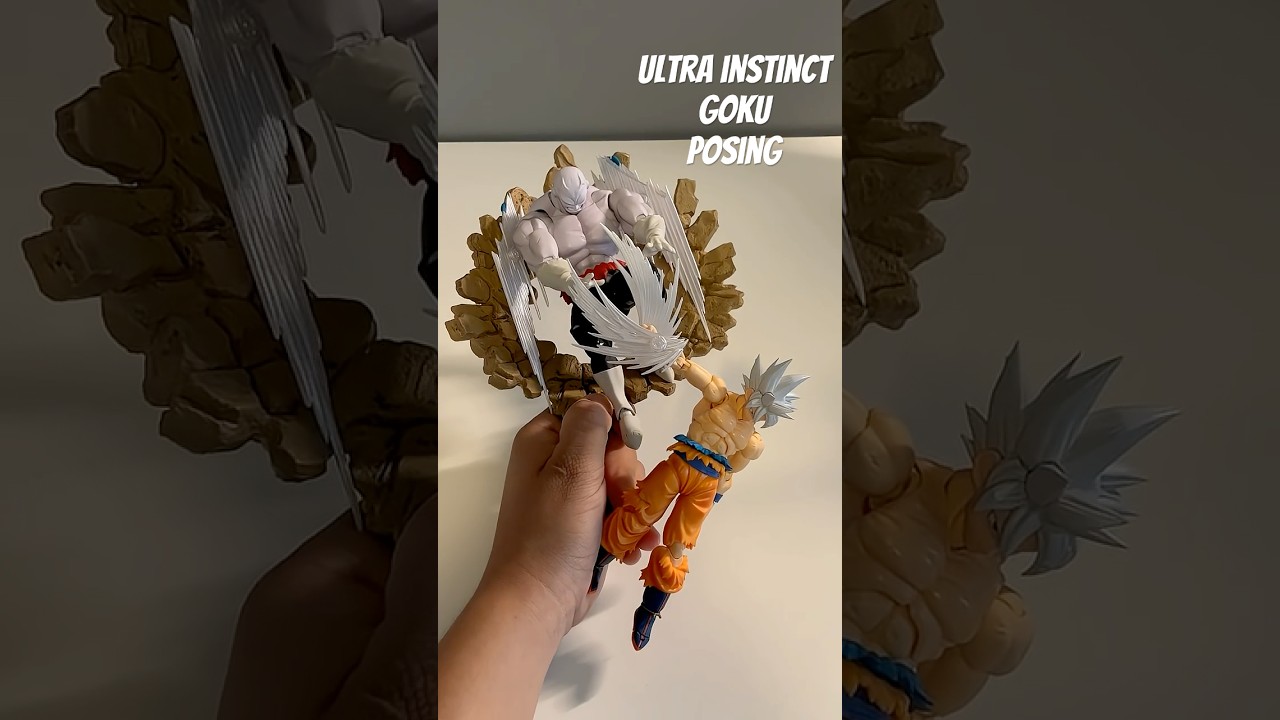Posing MUI Goku With New TK Customs Headsculpts #goku #dragonball #dbs #youtubeshorts #shortsviral