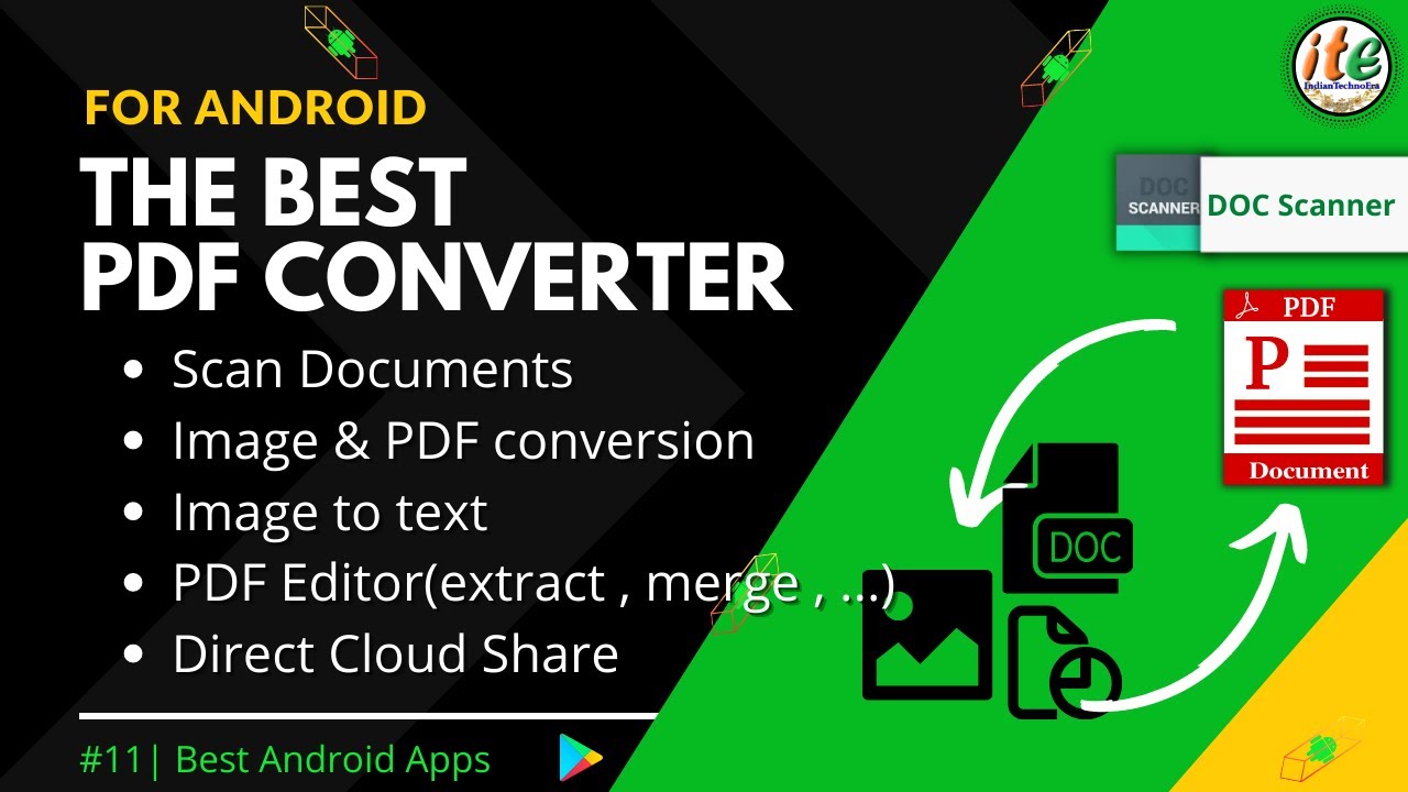 Which is the best PDF Maker app for Android? - IndianTechnoEra