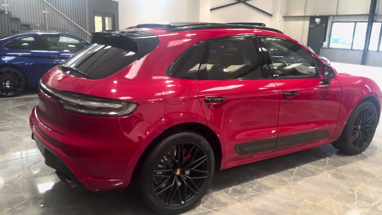 2023 PORSCHE MACAN GTS CARMINE RED