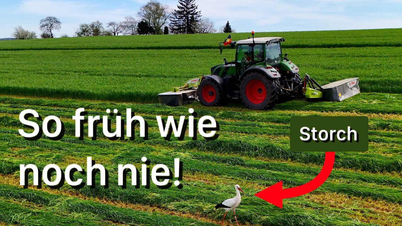 FarmVlog#168 - Erster schnitt Anfang April