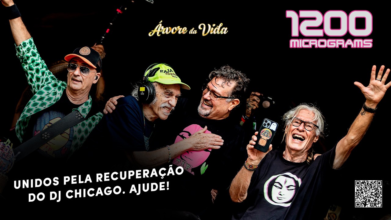 1200 MICROGRAMS (LIVE BAND) @ &Aacute;RVORE DA VIDA - FULL VIDEO - 2025 (PSY TRANCE) 4K 🟢