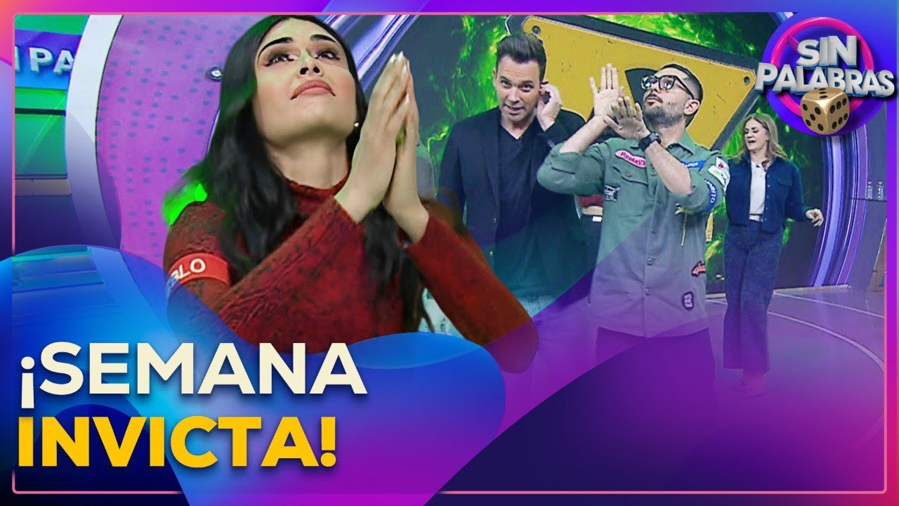 Sin Palabras🎲🕹️ | ¡Ganaron toda la semana!🥳🤩 | 28.11.25 | Venga La Alegría