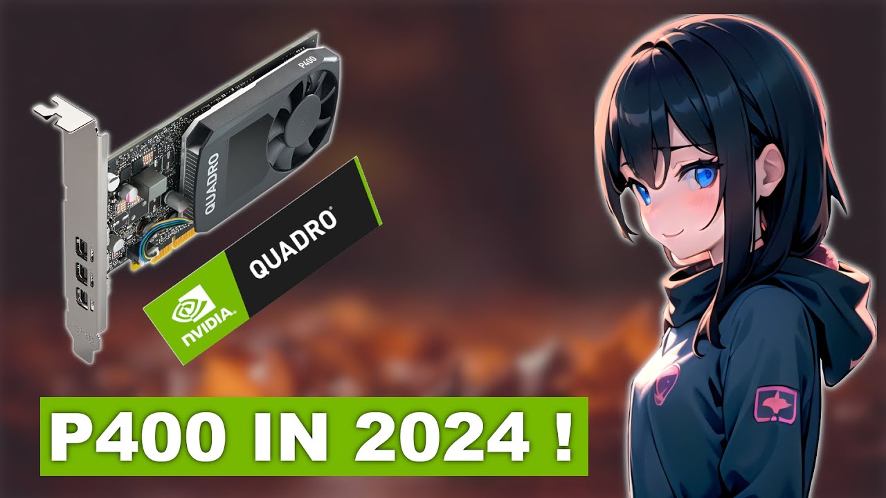 CAN you PLAY some GAMES on a NVIDIA QUADRO P400 in 2024?!
