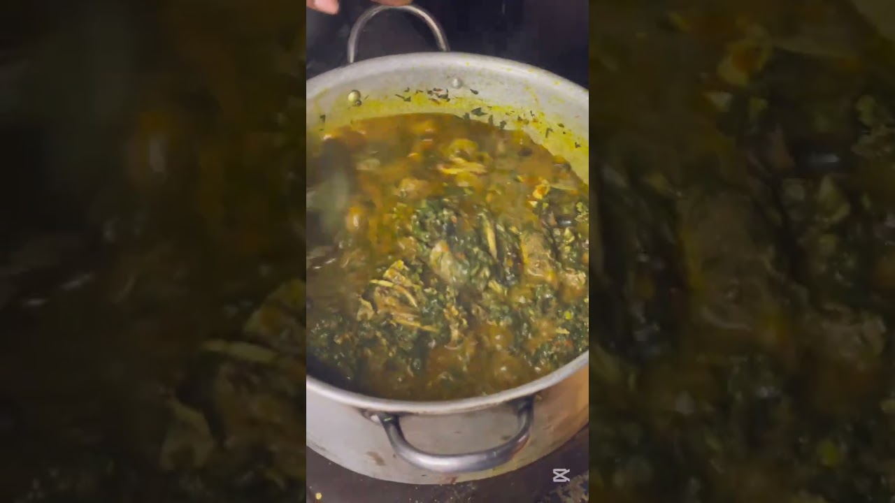 Let’s prepare Afang soup #viral #jupetty #food #foryoupage 