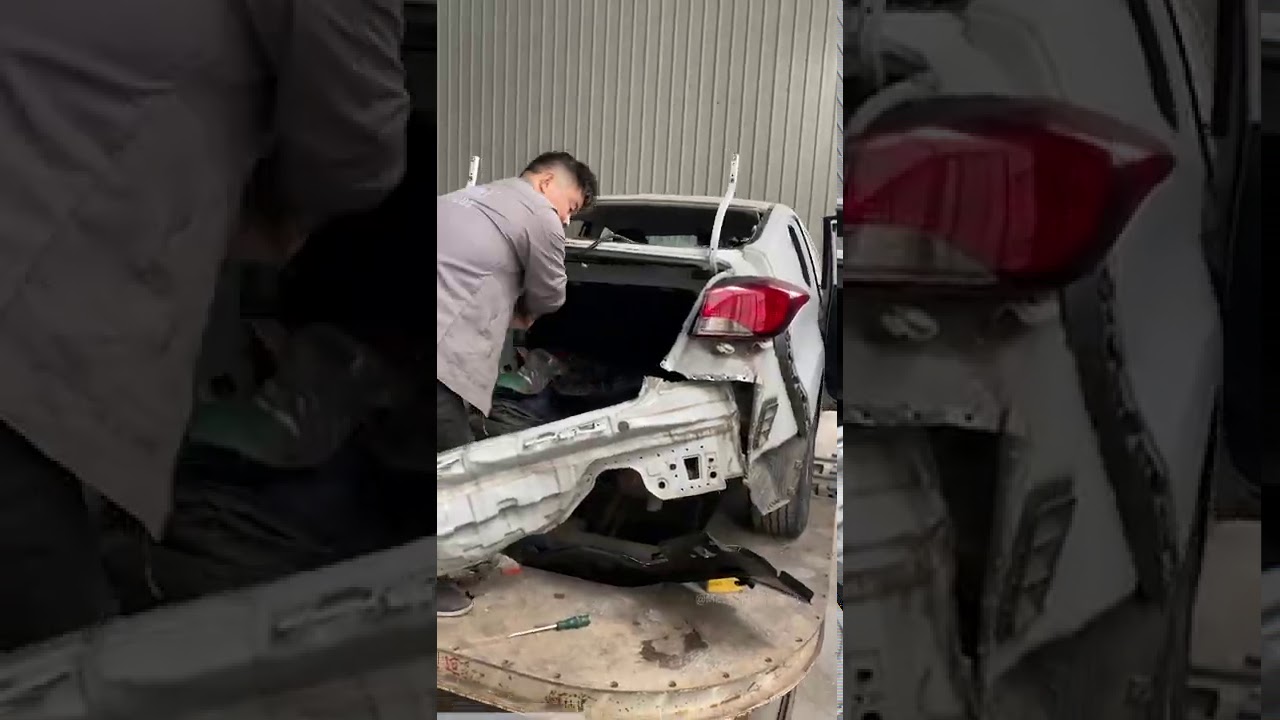 Hyundai Elantra Restoration Full Process with 修车哥日常 Mechanic Chris