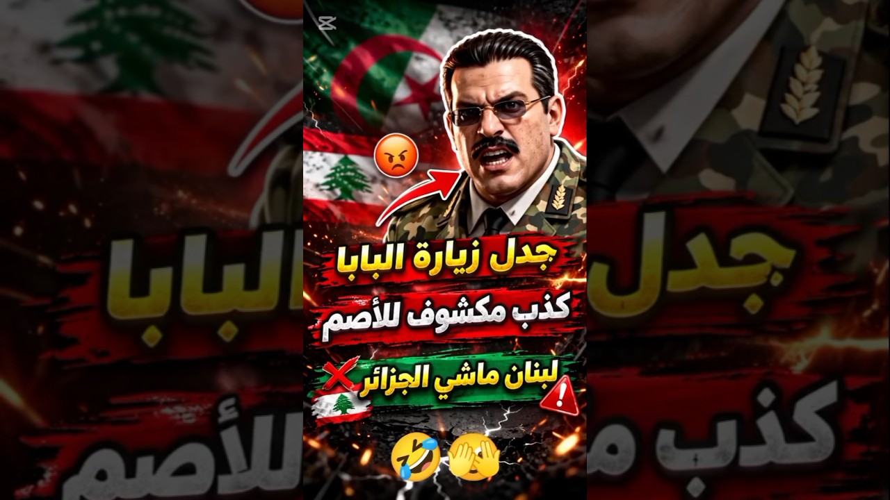 🚨 مسؤول جزائري يفجّـ🤯رها فجدل زيارة البابا&hellip;🤪كـ.ذب مكشوف!😱#الجزائر #viral #ترند