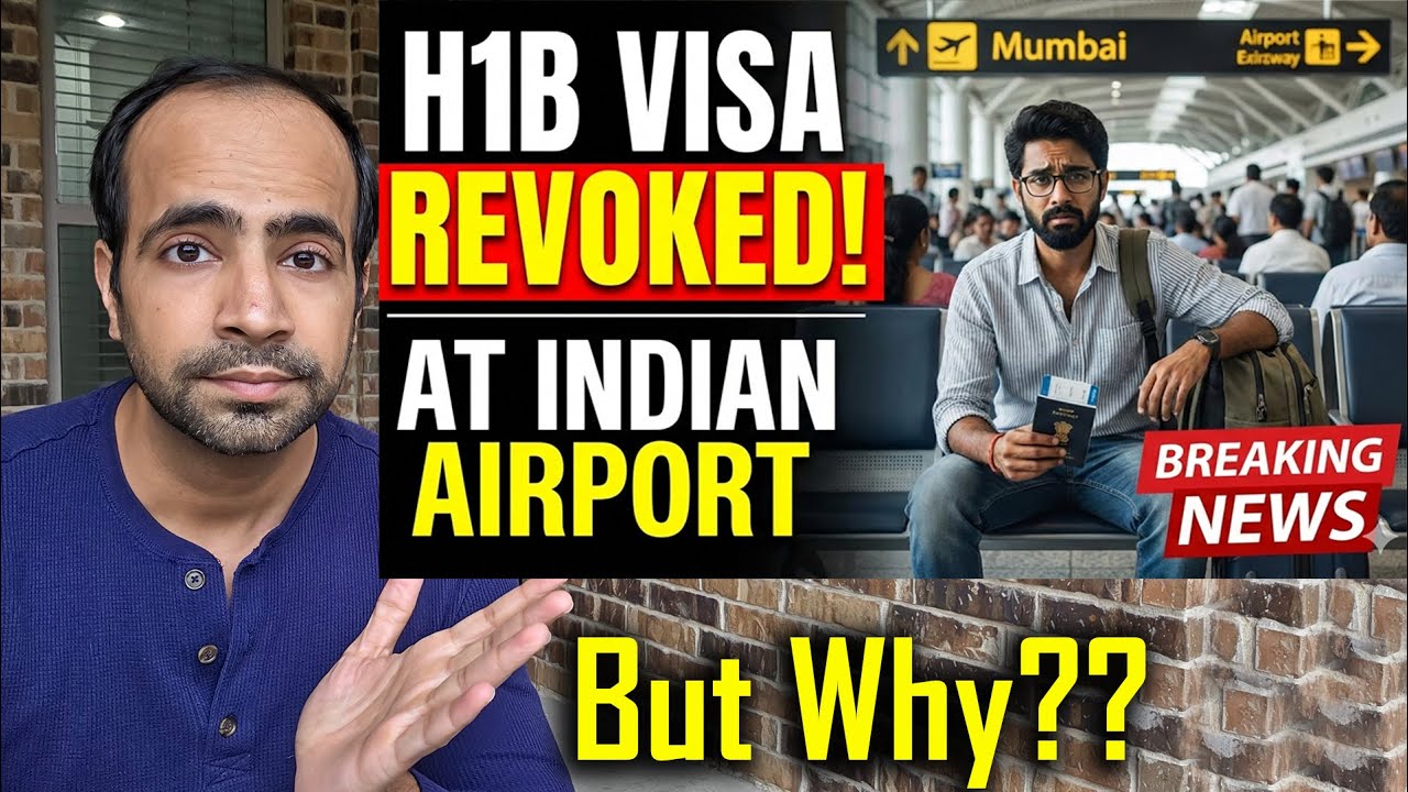 Reality | H1B Visa Revoked on the Spot at Mumbai Airport