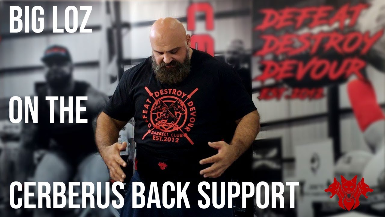 CERBERUS Neoprene Back Support - Big Loz
