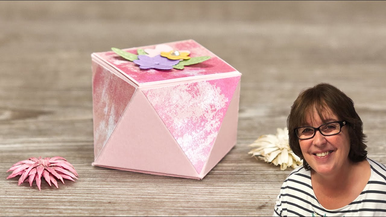 Diamantbox bzw. Facettenbox Abstrakte Schönheit・Goodie/Mitbringsel/ Tischdekoration ・Stampin’ Up!