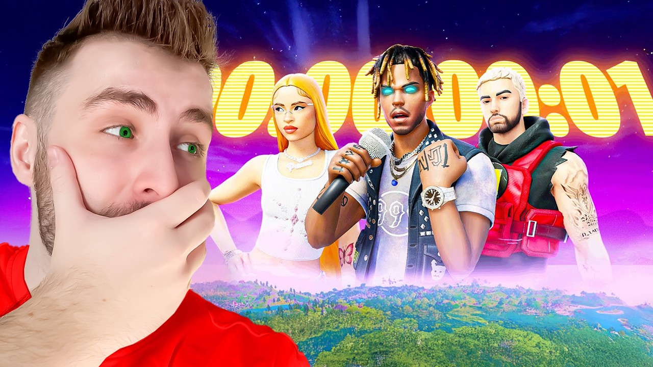 Fortnite Juice WRLD LIVE EVENT REAKCE!! *REKORD*