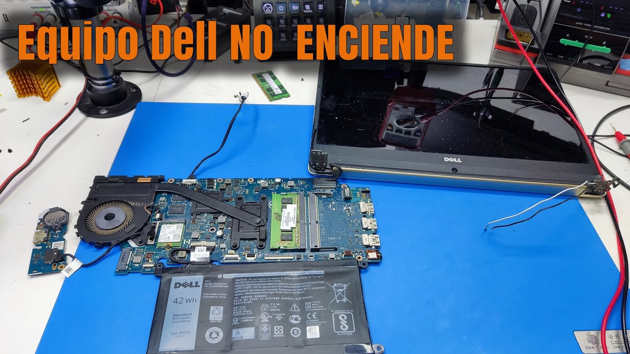 EQUIPO DELL NO ENCIENDE (Y NO CARGA )