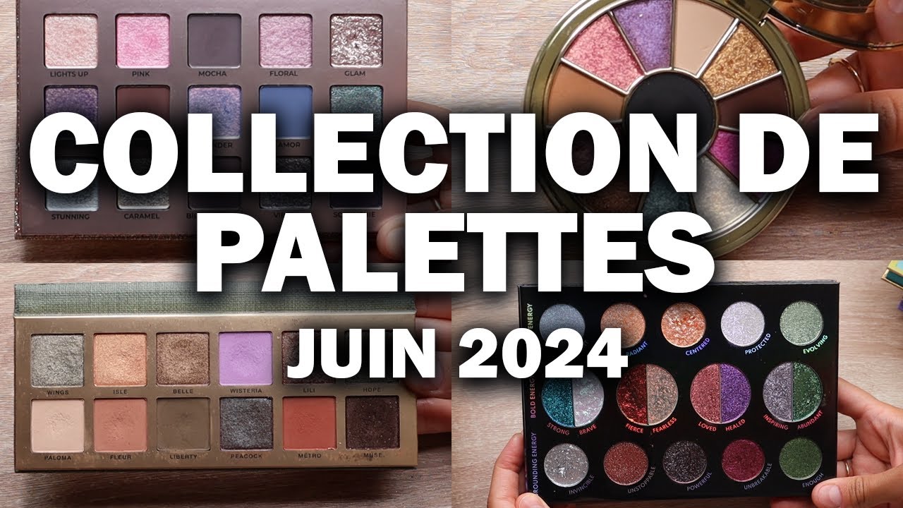 COLLECTION DE PALETTES ET UN (VRAI) TRI ! JUIN 2024