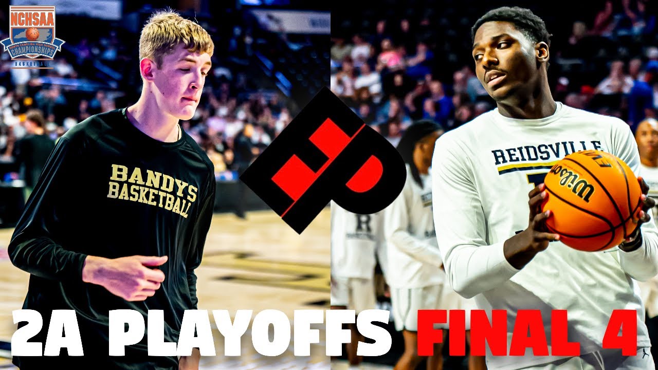 #1 Reidsville Rams vs #15 Bandys: Kendre Harrison Dominates! NC 2A High School Basketball Playoffs