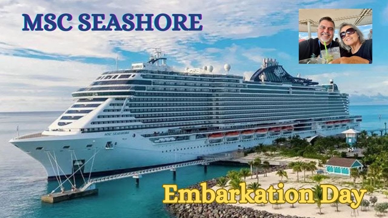 Круиз MSC Seashore по западной части Карибского моря. День посадки.