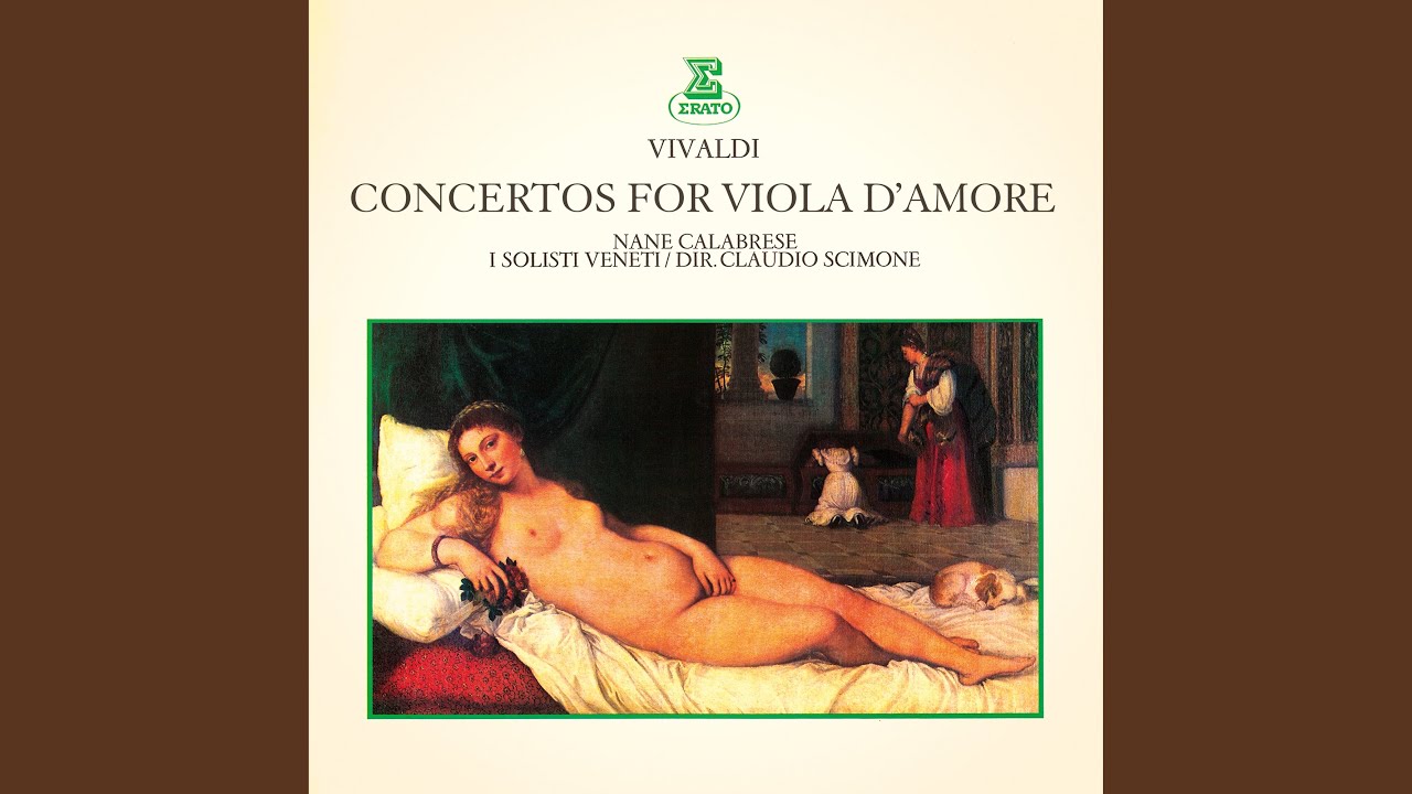 Viola d'amore Concerto in A Minor, RV 397: I. Allegro