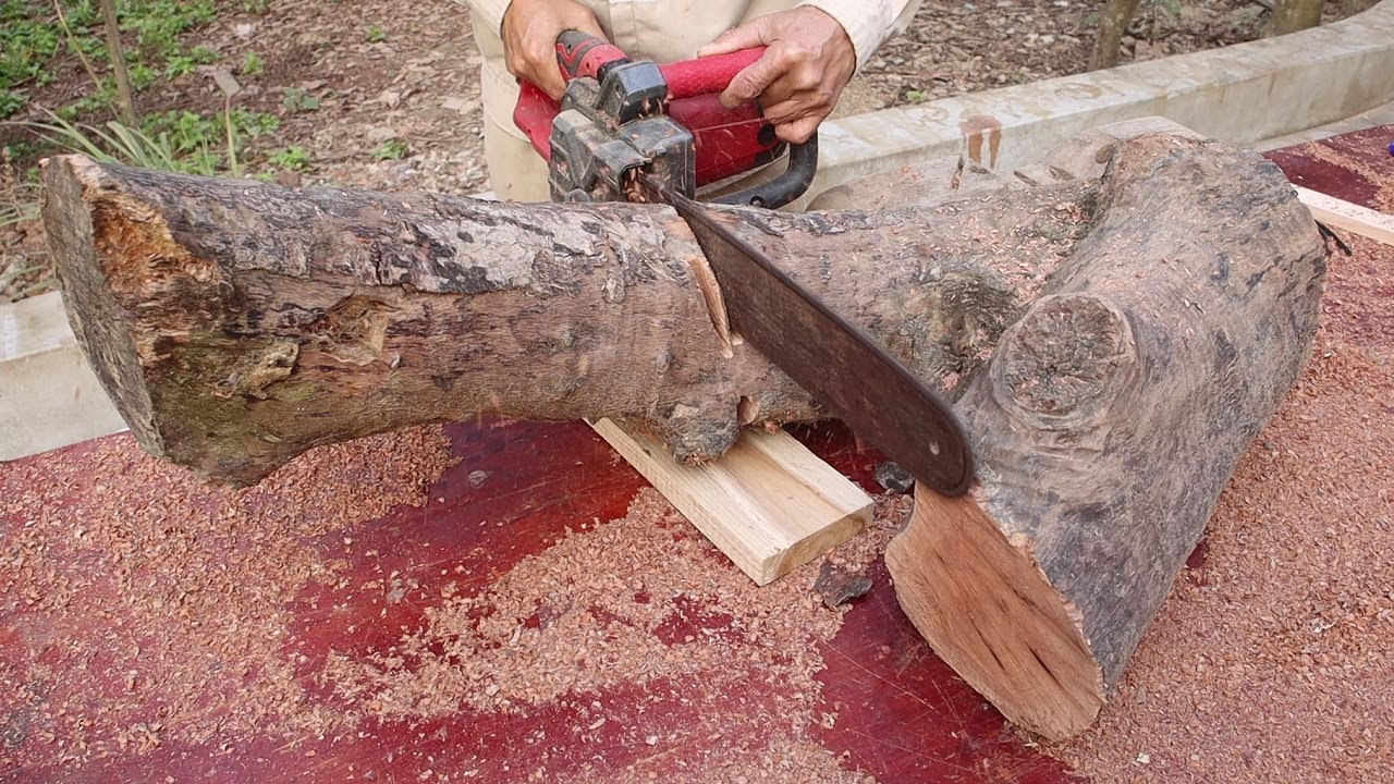 Creative Craft Wood Recycling Ideas From Discarded Tree Stumps // Satisfy DIY Woodworking Projects