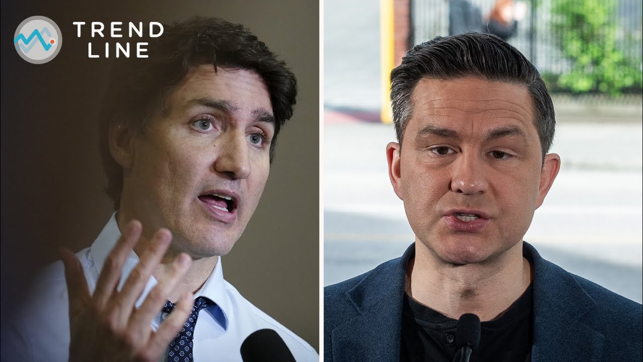 Trudeau vs Poilievre: New Nanos polling shows CPC has big lead | TREND LINE