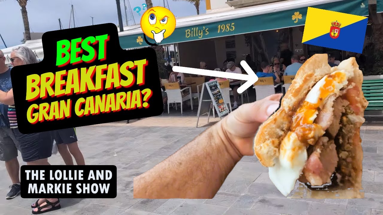 Is This the BEST Breakfast in Gran Canaria? | Billy’s 1985 Puerto de Mogán 🇪🇸