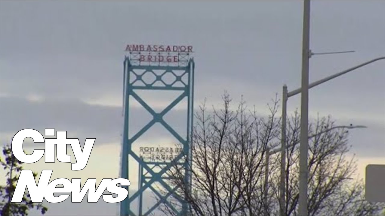 Ambassador Bridge blocked for 4th day by anti-mandate protests