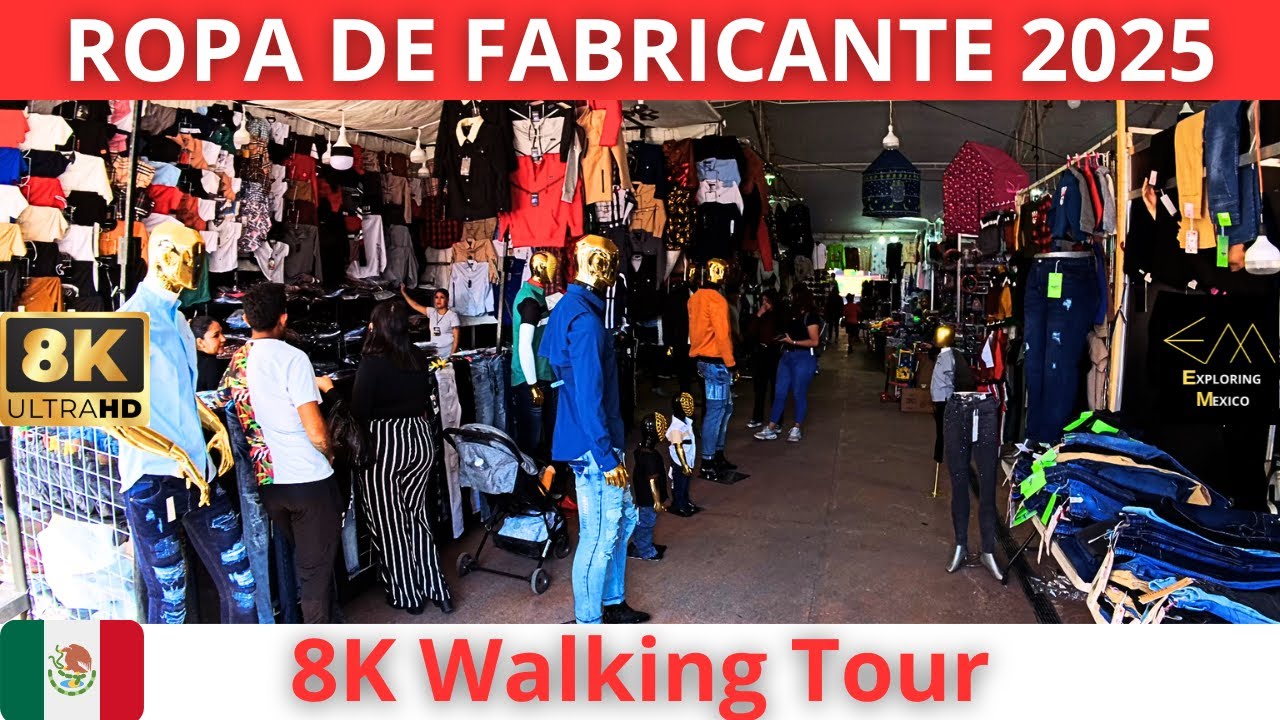 GUADALAJARA AUDITORIO BENITO JÚAREZ Venta de Ropa de Fabricante 2025 8K Walking Tour | Jalisco 🇲🇽