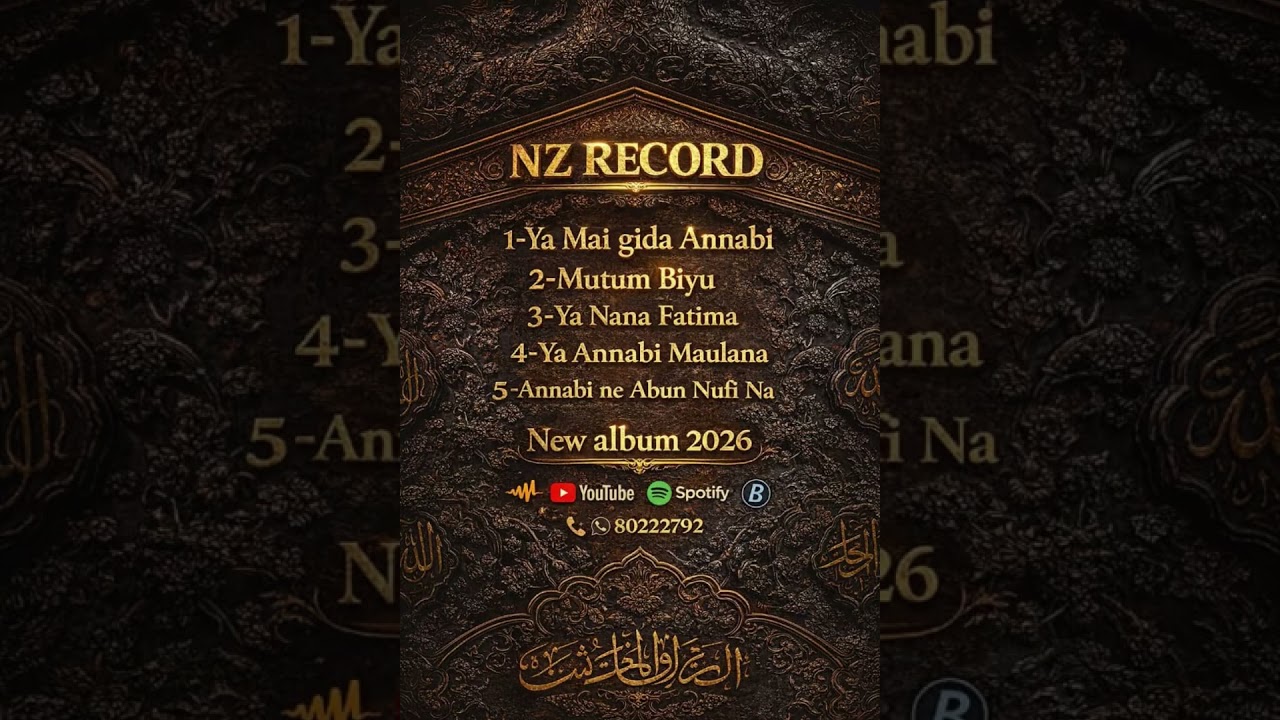 NASSER ZAMANI (YA ANNABI MAULANA) full audio 2026