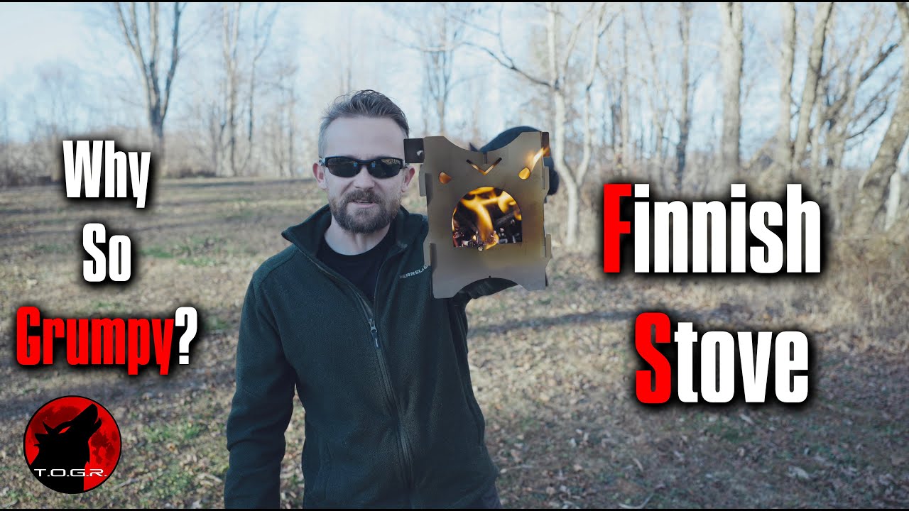 🔥 Finnish Wood Stove 🔥 - Savotta Grumpy Stove - Real World Review