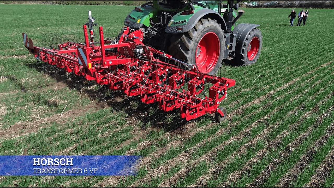 HORSCH Transformer 6 VF Mechanical Weeder - TWB Farms Trial