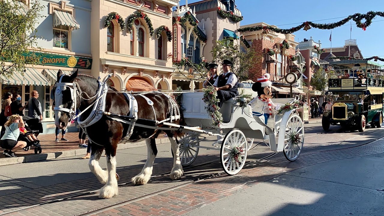 Holiday Character Cavalcade at Disneyland