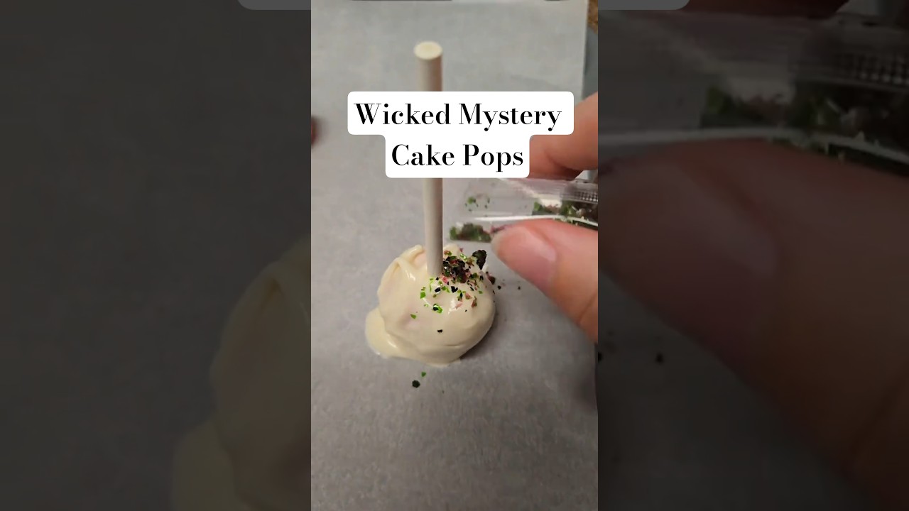 Wicked mystery cake pops (3) 